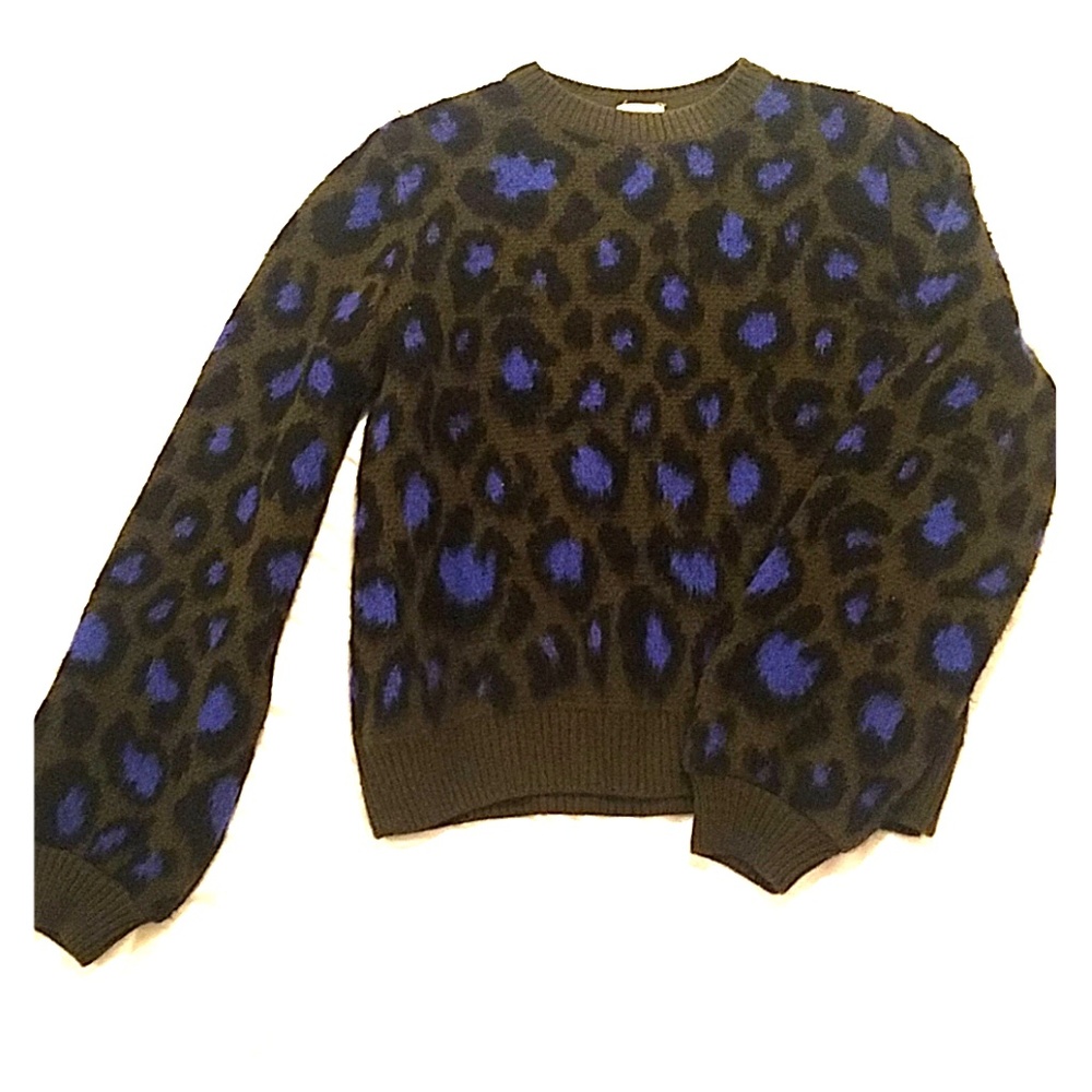 Ecote Leopard Print Sweater
